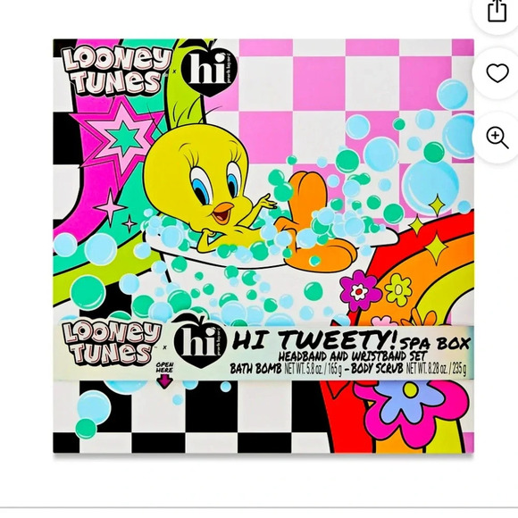 NWT Looney Tunes x Hi Peach Layne Hi Tweety! Spa Box - Picture 1 of 4